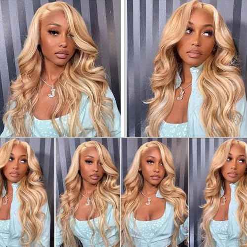 Blonde Human Hair Bundles Honey Blonde Bundles 613 Body Wave Bundle 22 24 26 inch 27 Human Hair Bundle 300g