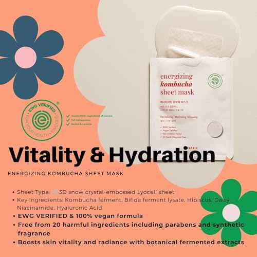 Best Collection ? Premium Vegan Korean Sheet Mask Set (12 Sheets) | Firming, Hydration & Glow | Clean Beauty, EWG & Vegan Certified