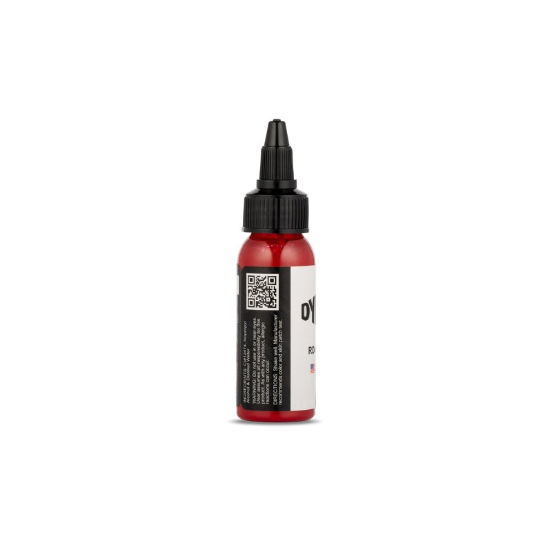 Dynamic Color Co- Burgundy Red Tattoo Ink, Made in USA, Sterilized, Vibrant, Since 1990, Not Tested on Animals, (1oz Bottle)