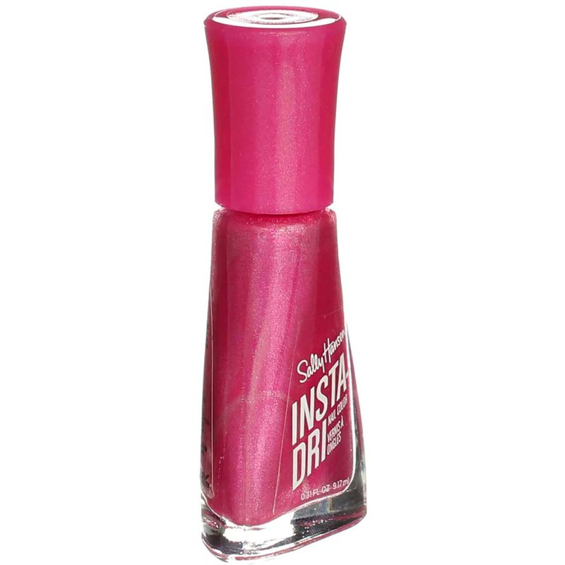 Sally Hansen Insta Dri Nail Color - Fast Drying Formula in Pumped Up Pink | 0.31 Ounce
