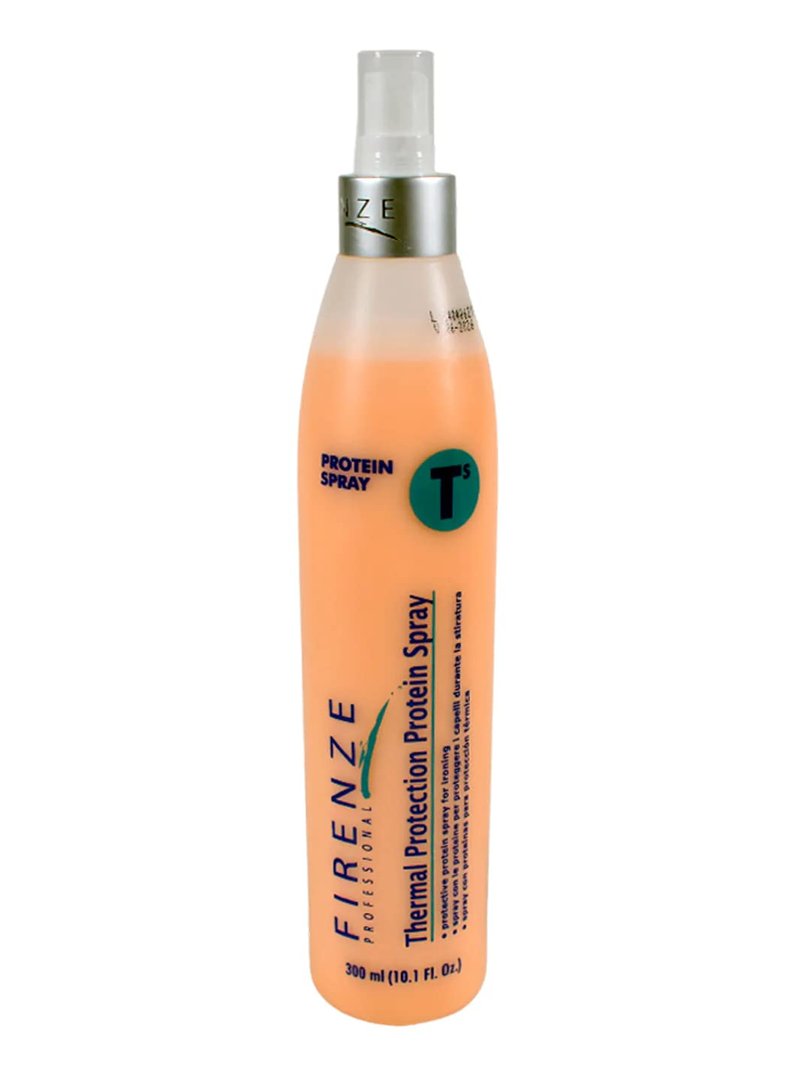 Firenze Professional Thermal Protection Spray 300ml (10.1 fl oz) – Heat Styling Support for Smooth, Manageable Hair – Lightweight Hair Protectant