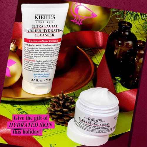 Kiehl's Duo Hydration Skincare Gift Set, $45 Value Skincare Gift, Set Includes Face Cream and Wash for Hydrated Skin, Travel Size Face Moisturizer and Wash