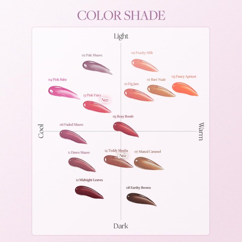 Glowy Tint Lip Stain - Long-Lasting High Shine Gloss in Teddy Mocha | Glass-Like Finish