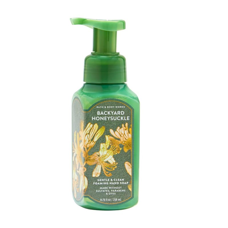 Bath & Body Works Foaming Hand Soap - Fresh Cut Lilacs, Backyard Honeysuckle & White Peach | 3-Pack, 8.75 fl oz Each - Refreshing Floral & Fruity Scents