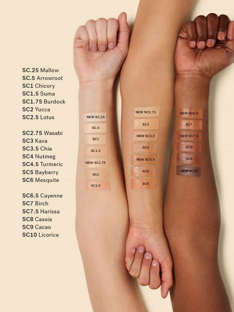 ILIA - True Skin Serum Concealer | Non-Comedogenic & Vegan Formula Reduces Dark Circles (Cayenne SC6.5, 0.16 oz)