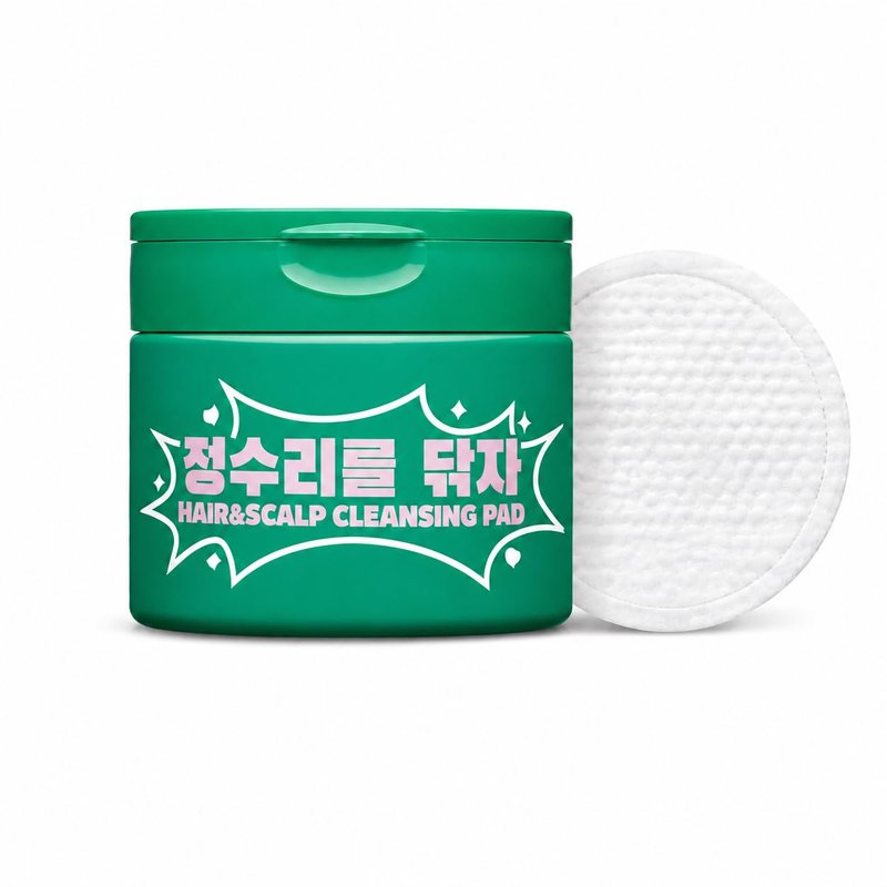 Madeca Hair & Scalp Cleansing Pads | All-in-One No-Rinse Hairline & Scalp Refresh Pads for On-the-Go Care Convenient Wipes for Post-Workout, Travel & Busy Days, Light Fresh Feel, 30 Pads