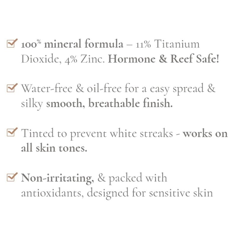 Glowbiotics Tinted Sunscreen SPF 30 - Non-Greasy, Reef-Safe UVA/UVB Protection | Mineral Primer with Vitamins, 2 Fl Oz