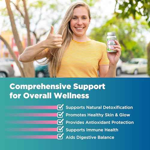 Body Deodorizing Supplement - Odor Eliminator & Internal Deodorant Pills for Fresh Breath Skin Health & Detox - Full Body Deodorizer Capsules with Chlorophyll Complex Vitamins for Women Men