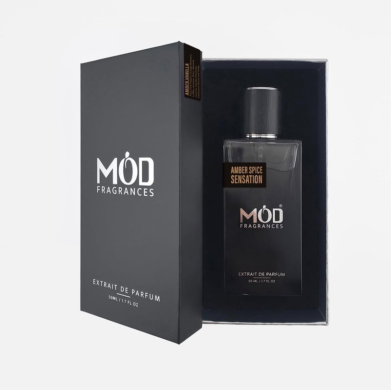 Mod Fragrances Amber Spice Sensation Perfume For Women Inspired By Black Opium Perfume Long Lasting Amber Spice Fragrance Extrait De Parfum 50ml
