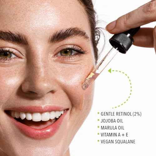 Retinol2 Facial Oil Serum with 2% Advanced Gentle Retinol, Vitamin A+E+F ? Freshly Made Anti-Aging, Hydrating, and Firming Formula | 30ml