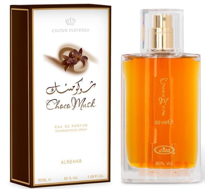 Choco Musk Eau de Parfum Spray & Oil Set - 50ml + 6ml for Women | Long-Lasting Fragrance