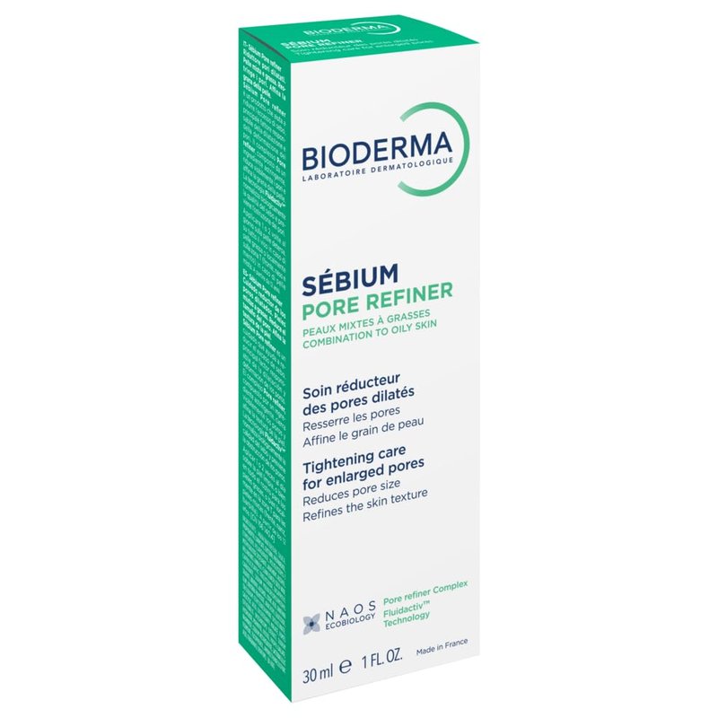 Bioderma Sébium Pore Refiner Cream,Pore Minimizer for Face,Makeup Primer for Oily and Acne-Prone Skin