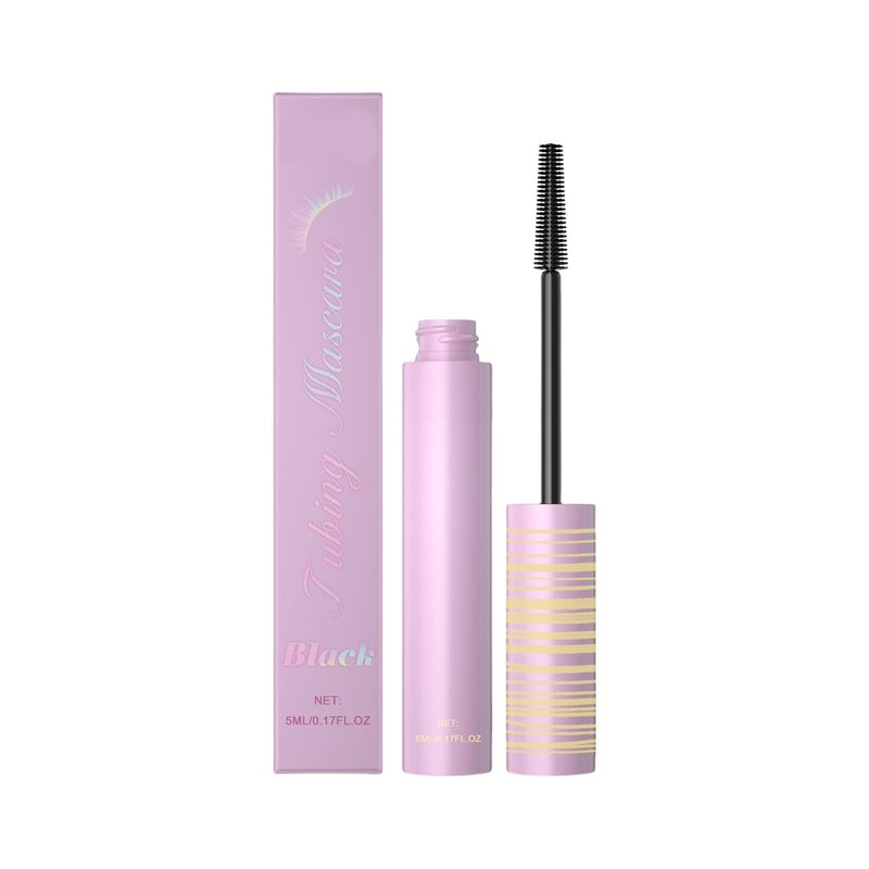 Skiennix 5D Silk Fiber Lash Mascara - Lengthening, Thickening, Long-Lasting, Smudge-Proof Formula