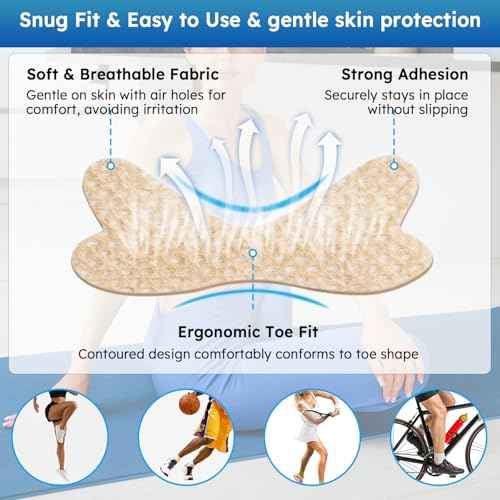 Ingrown Toenail Treatment, No Glue Breathable Curved Toenail Corrector£¬Ingrown Toenail Corrector Strips with File and Lifter, Professional Nail Correction Stickers 60Pcs