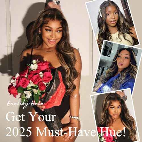 Highlight Honey Blonde Bundles Human Hair 24 Inch Body Wave Black and Blonde Balayage 1b/27 bundles 12A Brazilian Virgin Remy Hair Loose Wave Wavy Sew In Weave Ombre Single Bundle Piano Color P1b27