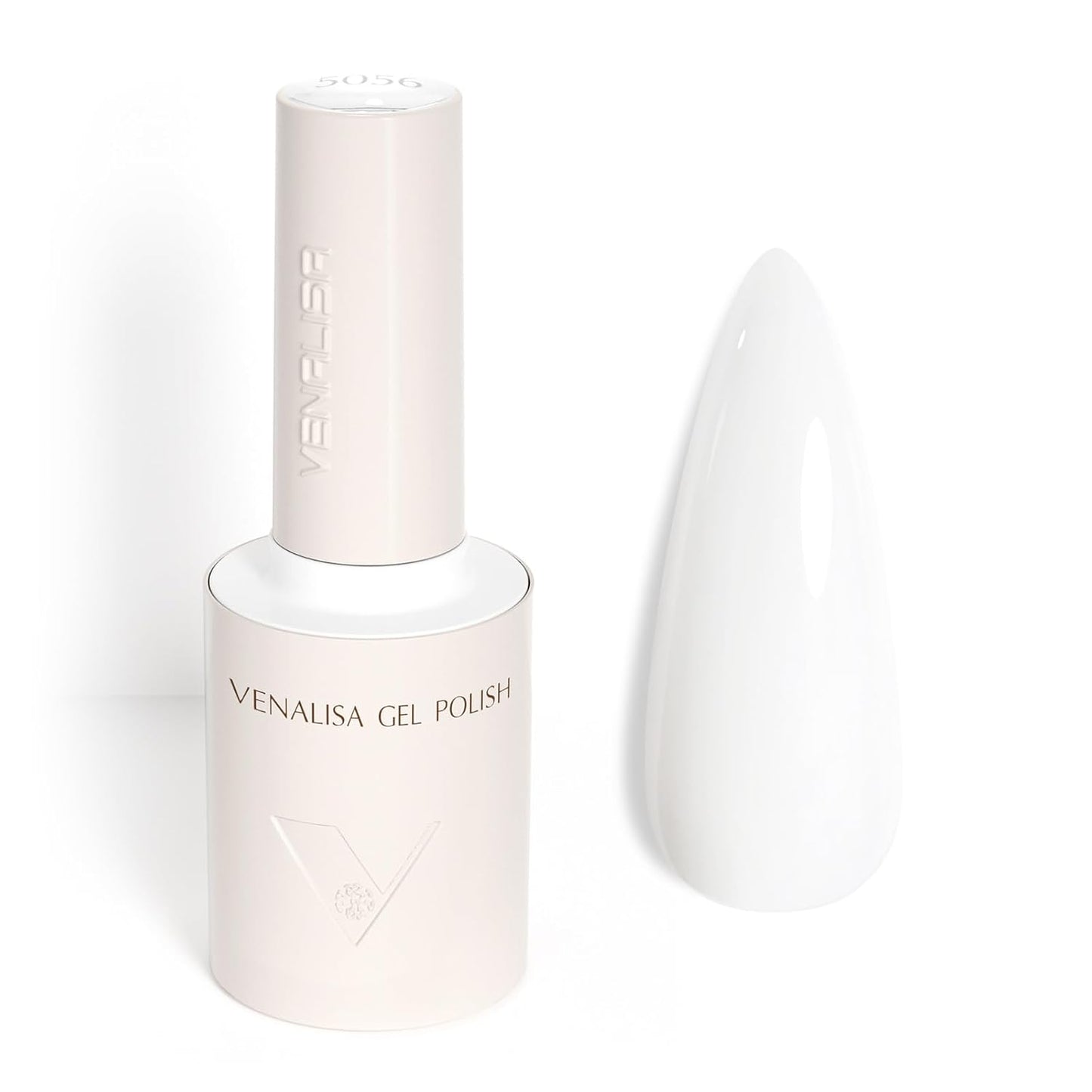 VENALISA White Gel Nail Polish - 10ML Soak Off UV Gel for Salon-Quality DIY Nail Art | Perfect for Women & Girls