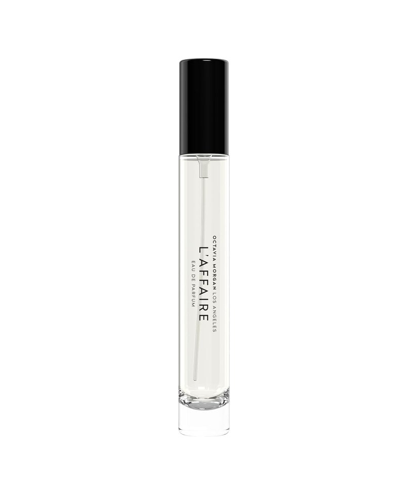OCTAVIA MORGAN L’AFFAIRE Eau de Parfum - Floral Sweet Fragrance with Jasmine & Amberwood | 10ML Travel Size Vegan Spray for All Genders