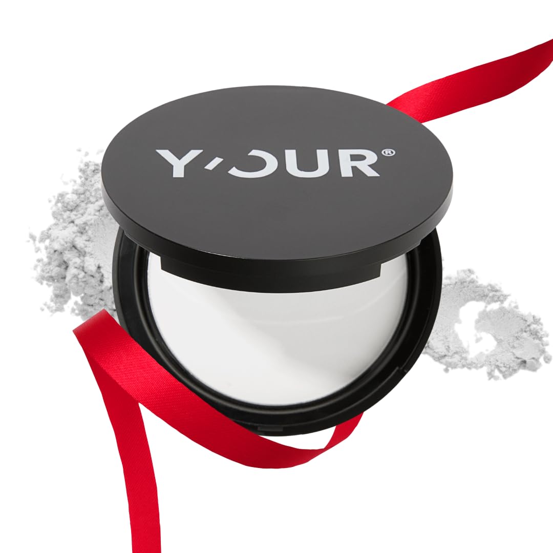 Y'OUR HD-Perfect Matte Pressed Powder | Soft Focus & No Flashback for All-Day Oil Control | Blurs Pores & Fine Lines | Talc-Free, Translucent for All Skin Tones, Easy Bake Powder