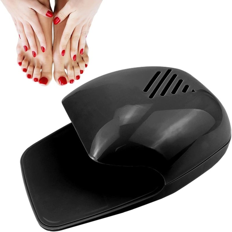 Portable Nail Dryer - Quick Dry Air Blower for Regular Nail Polish | Nail Art Fan Machine for Fingernails & Toenails