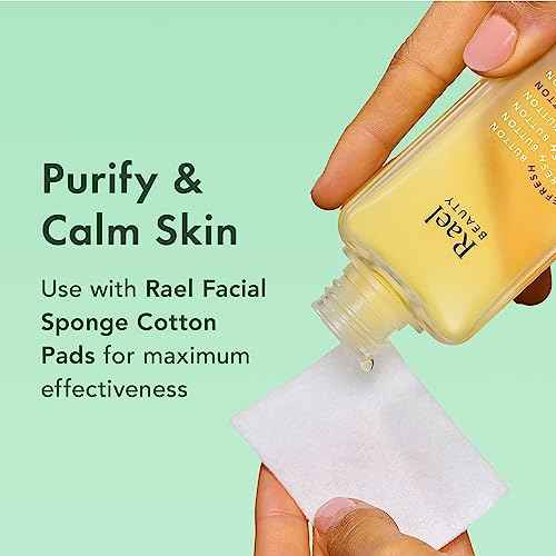 Rael Skin Care, Cleansing Water for Face - Gentle Makeup Remover, Daily Cleanser, Korean Skincare, All Skin Types, Hyaluronic Acid, Cruelty Free (5.07oz)