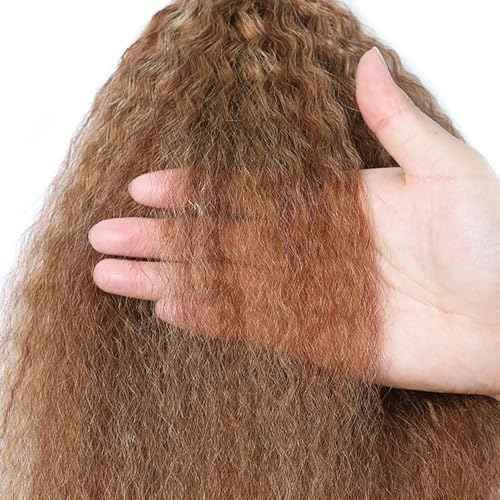 P427 Blonde Bundles Human Hair Brown Yaki Straight 3 Bundles 18 20 22 Inch Unprocessed Brazilian Virgin Remy Highlight Blonde Kinky Straight Bundle Human Hair Extensions