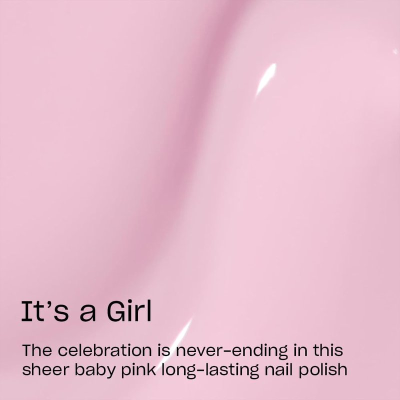 OPI Infinite Shine It’s a Girl | Opaque Bright Yellow Crème Long Wear Gel Like Nail Polish | Vegan, Long Lasting, Streak Free