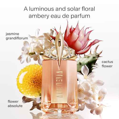Mugler - Alien Goddess Supraflorale - Eau de Parfum - Floral Ambery Womens Perfume - With Cactus Flower, Jasmine & Everlasting Flower Accords - 1.0 Fl Oz