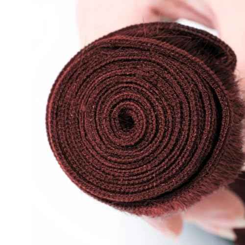 Copper Red Kinky Curly Bundles Reddish Brown Bundles Human Hair 30 30 30 inch Unprocessed Brazilian Virgin Color 33 Kinky Curly Human Hair Extensions