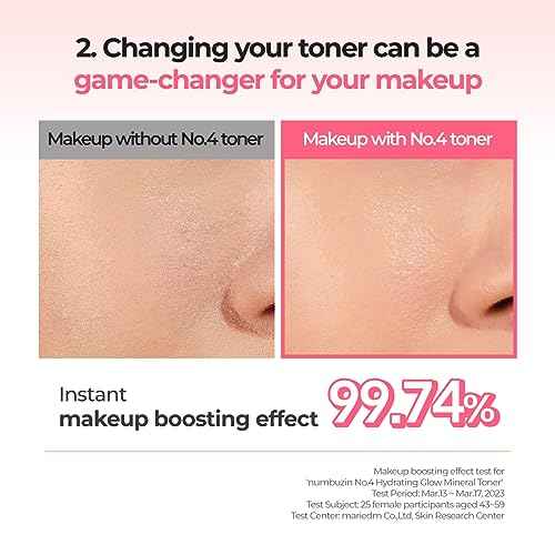 numbuzin No.4 Toner | Hydrating Glow Mineral Toner | Thermal Water, Hyaluronic Acid, Niacinamide | Deep Hydration, Glowing Skin, Makeup Booster, Gentle Exfoliation, Soothing | 6.76 fl. oz.