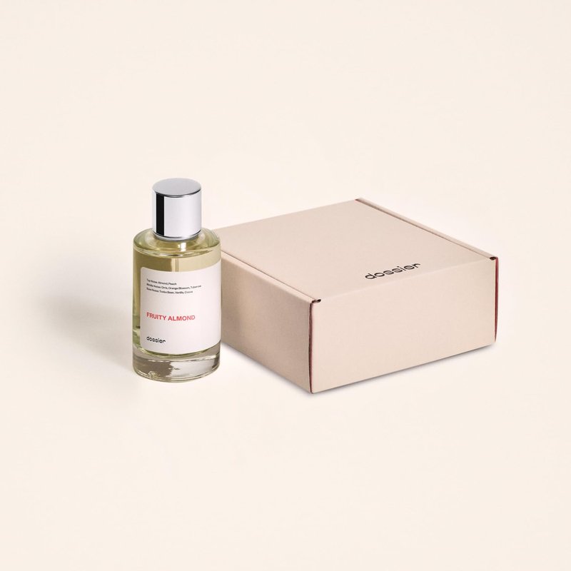 Dossier Fruity Almond Eau de Parfum - Long-Lasting Feminine Fragrance | 3.4 fl oz (100ml)