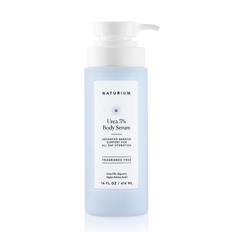 Naturium Urea 5% Body Serum - Lightweight Hydrating Formula for Soothing Barrier Support | 14 oz