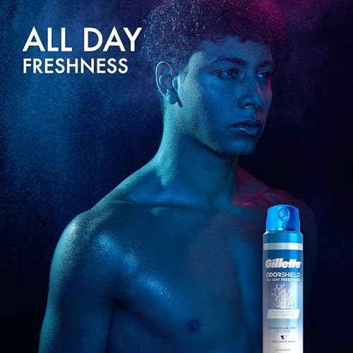 Gillette Aluminum Free Deodorant for Men, Dry Spray, Tropical Breeze, 4.3 Oz (Pack of 3)