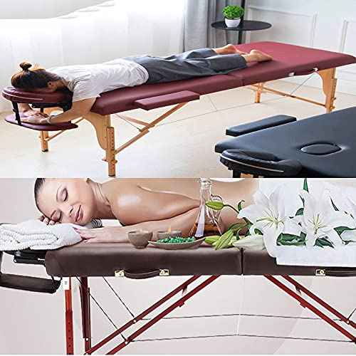 HOINCO 1Pcs Massage Table Face Cradle, Black Face Cradle Massage Table Bed Face Cradle Standard Universal Adjustable Headrest Cradle for Massage Tables Headrest