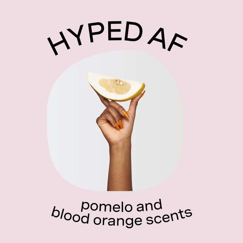 Hyped AF by Addison Rae Fragrance - Perfume for Women Woody Citrus Scent Opens with Mandarin and Blood Orange Blended Pomelo For Confident, Driven Ladies 1 oz EDP Spray, 0.18 ounces, 1.0 fluid_ounces