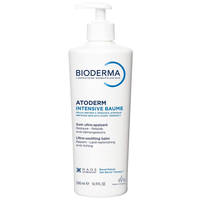 Bioderma Atoderm Intensive Balm - Hydrating Moisturizer for Dry, Atopic Skin | Fragrance-Free, Non-Greasy Face & Body Care