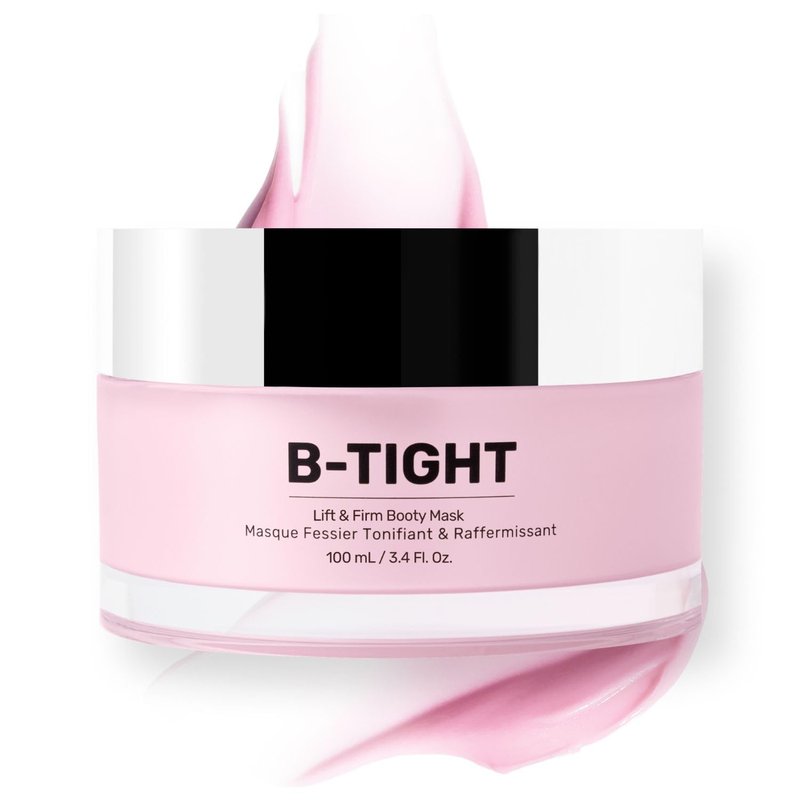 MAËLYS B-TIGHT Booty Mask - Skin Tightening & Firming Cream for Thighs & Butt - Cellulite Treatment with Caffeine & Brazilian Peppertree | 3.4 Fl Oz