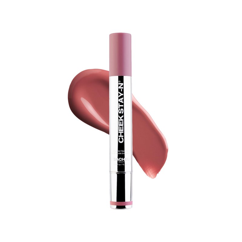 Sacheu Cheek STAY-N Liquid Blush for Cheeks — High Pigment, Buildable, Lightweight Cream Blush for Dewy & Radiant Flushed Cheeks — Long-lasting & Cruelty Free, I'm Guilty