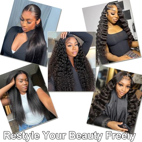 13x6 Body Wave Lace Front Wigs Human Hair Pre Plucked 250% Density HD Transparent Lace Frontal Wigs Human Hair for Women 12A Glueless Wigs with Baby Hair (250% density 13x6 Body wig, 22 Inch)