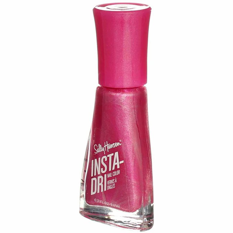 Sally Hansen Insta Dri Nail Color - Fast Drying Formula in Pumped Up Pink | 0.31 Ounce