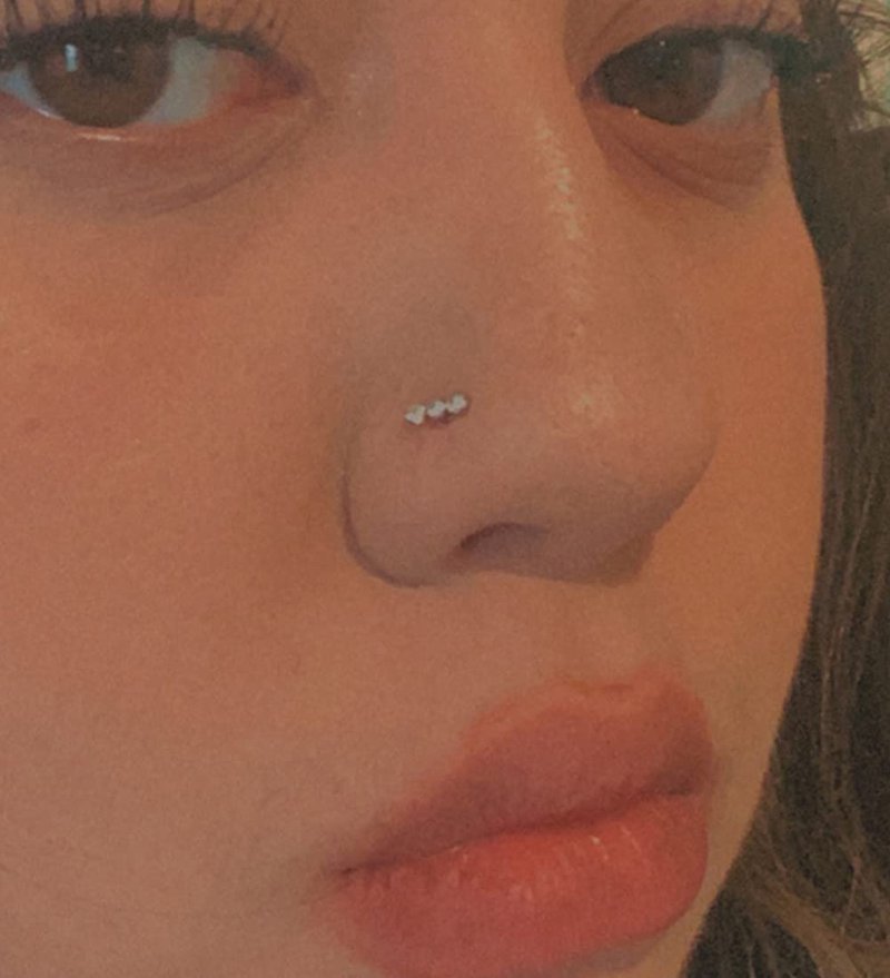 QWALIT Self Nose Piercing Kit at Home Nose Piercing Kit Nose Ring Piercing Kit Nose Piercing Kit with Nose Rings Disposable Nose Piercing Gun Kit Gold Piercing Kit for Nose