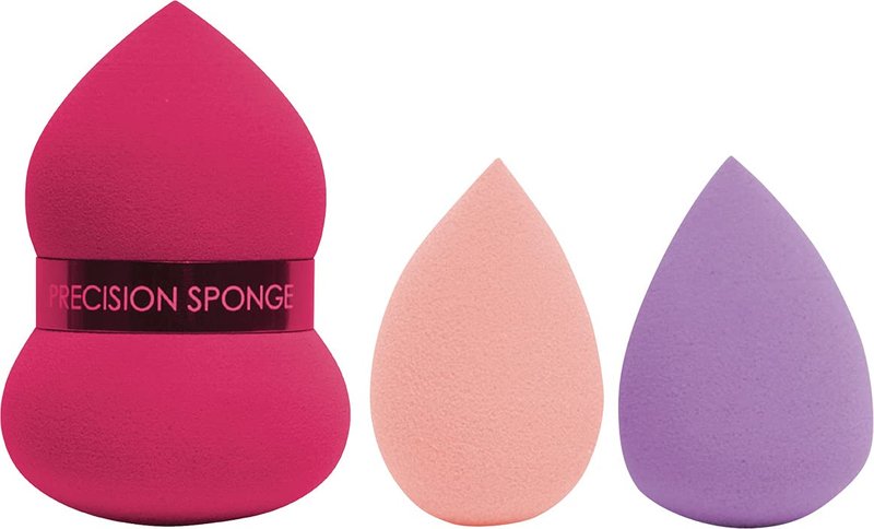 Diane D0004 Makeup Blending Sponges - Latex-Free, 3 Pack for Flawless Application