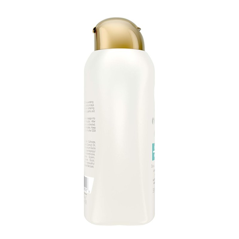 OGX Curl-Defining Shampoo - Hydrating Coconut Oil & Honey Formula | 13 fl oz for Nourished Curly Hair