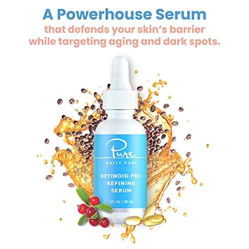 Retinoid Pro Refining Serum - Retinol-Alternative Vitamin E Vitamin C Professional Clean Beauty Facial Skincare