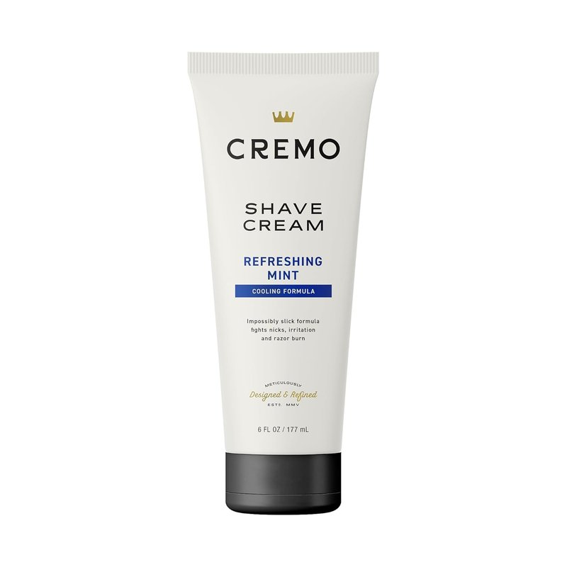 Cremo Cooling Shave Cream - Soothing Formula for Smooth Shave | 6 fl oz
