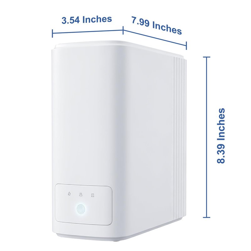 Hot Towel Dispenser for Face, Instant 5s Heating Towel Warmer, Auto Dispensing Machine with 20 Compressed Towels for Home Spa, Facial Care, Makeup Removal & Beard Prep