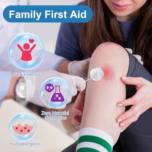 1000 Pcs Soft Cotton Ball Bulk Organic Medium Cotton Ball for Absorbent Multipurpose Pure Nail Polish Remover Makeup Removal First Aid Face Crafting Cleaning Skin Applying Lotion