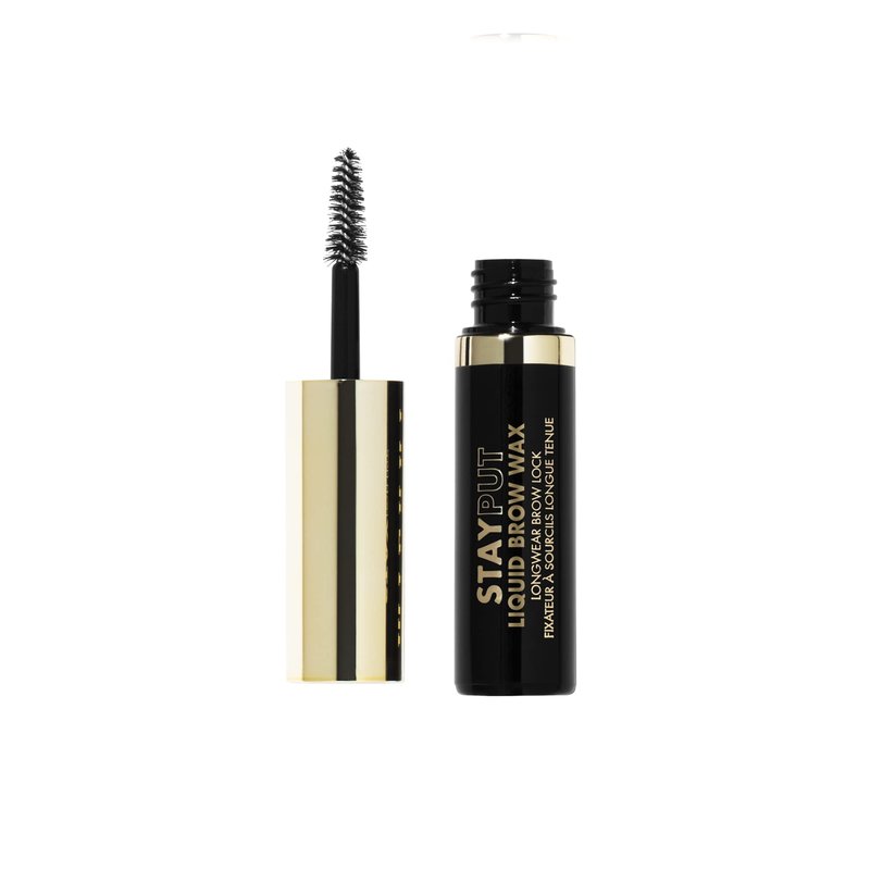 Milani Stay Put Liquid Brow Wax - 16HR Wear Clear Eyebrow Gel with Shea Butter & Argan Oil - Sculpting & Lifting Brow Lamination Formula with Precision Tapered Brush - Cruelty-Free - 0.17 fl oz