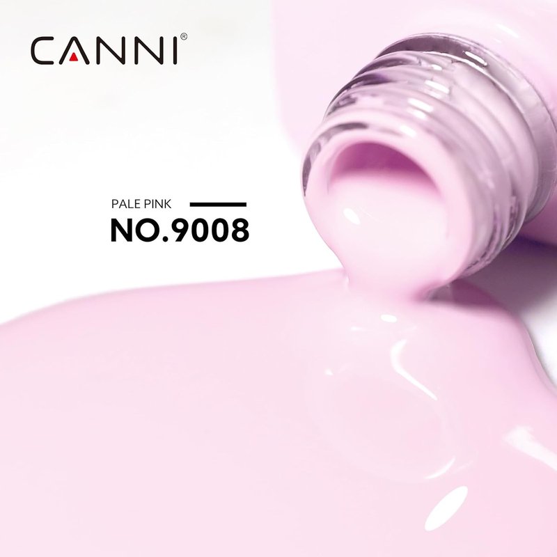 Light Pink Gel Nail Polish - High Gloss Soak Off UV Formula | 1 Pc Baby Pink for Salon & DIY Manicure