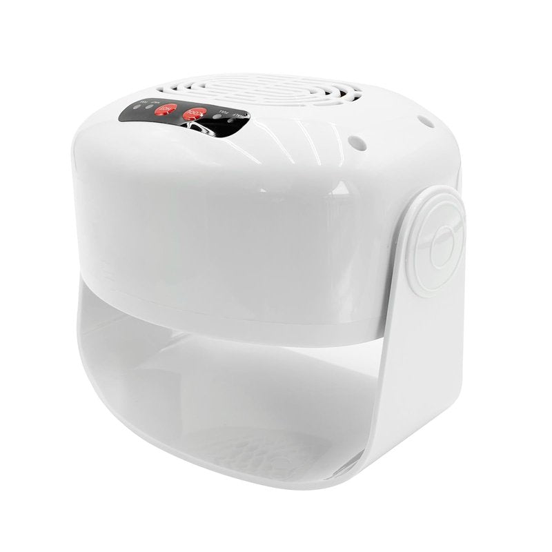 Nail Dryer for Regular Polish, Rotating Regular Polish Nail Dryer Fan with Hot and Cool Air, Professional Air Nail Fan for Salon and Home Use