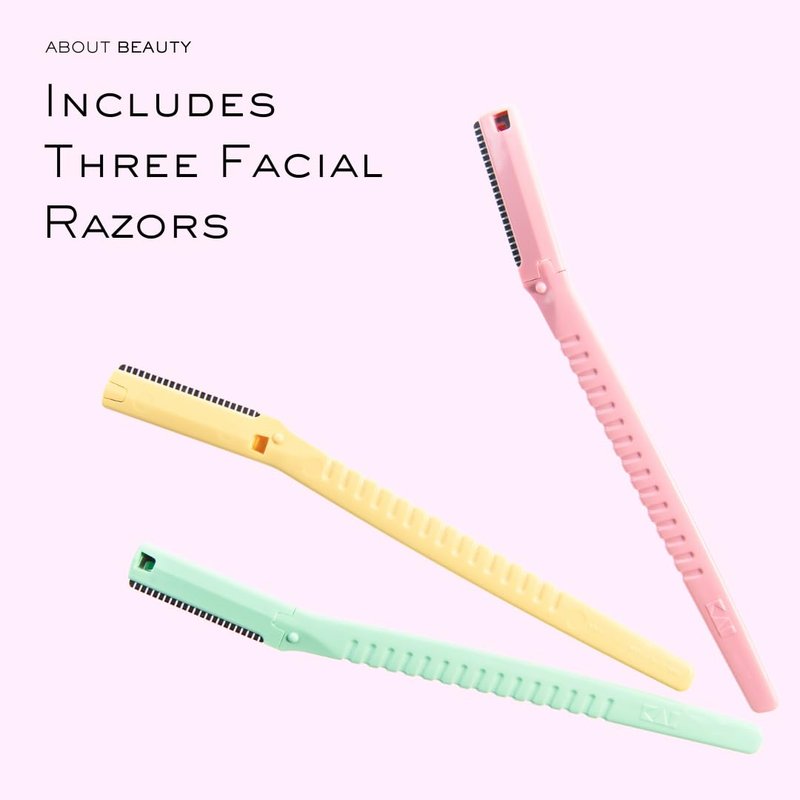 Face N Brow - Japanese Steel Beauty Groomers for Hair Removal & Brow Shaping | 3-Piece Set